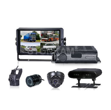 Waterproof 4CH Vehicle DVR System with D