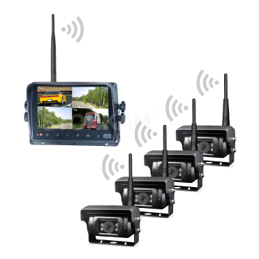 7´´ HD 2.4G sistema digital inalámbrico de monitoreo