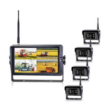 10.1´´ HD Quad-view sistema de monitorización