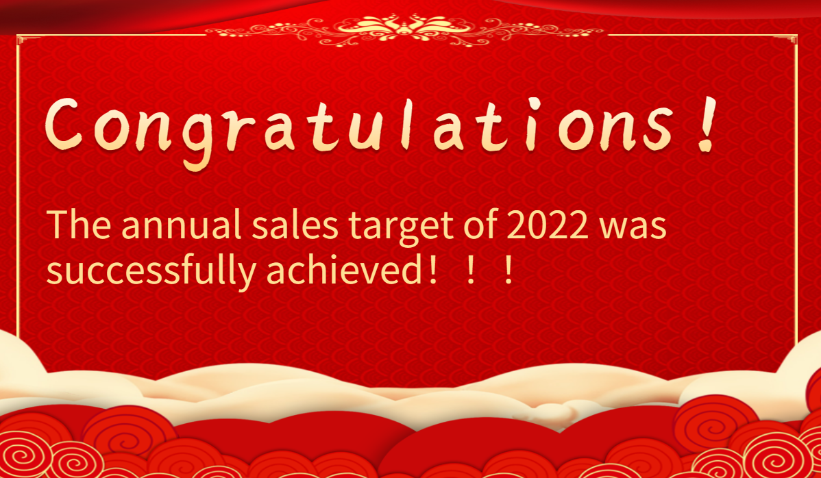 ¡En 2022, STONKAM alcanzó con éxito el objetivo de ventas anual!