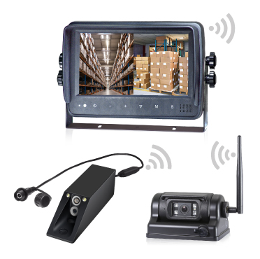 7´´ HD sistema digital inalámbrico de monitoreo para montacargas