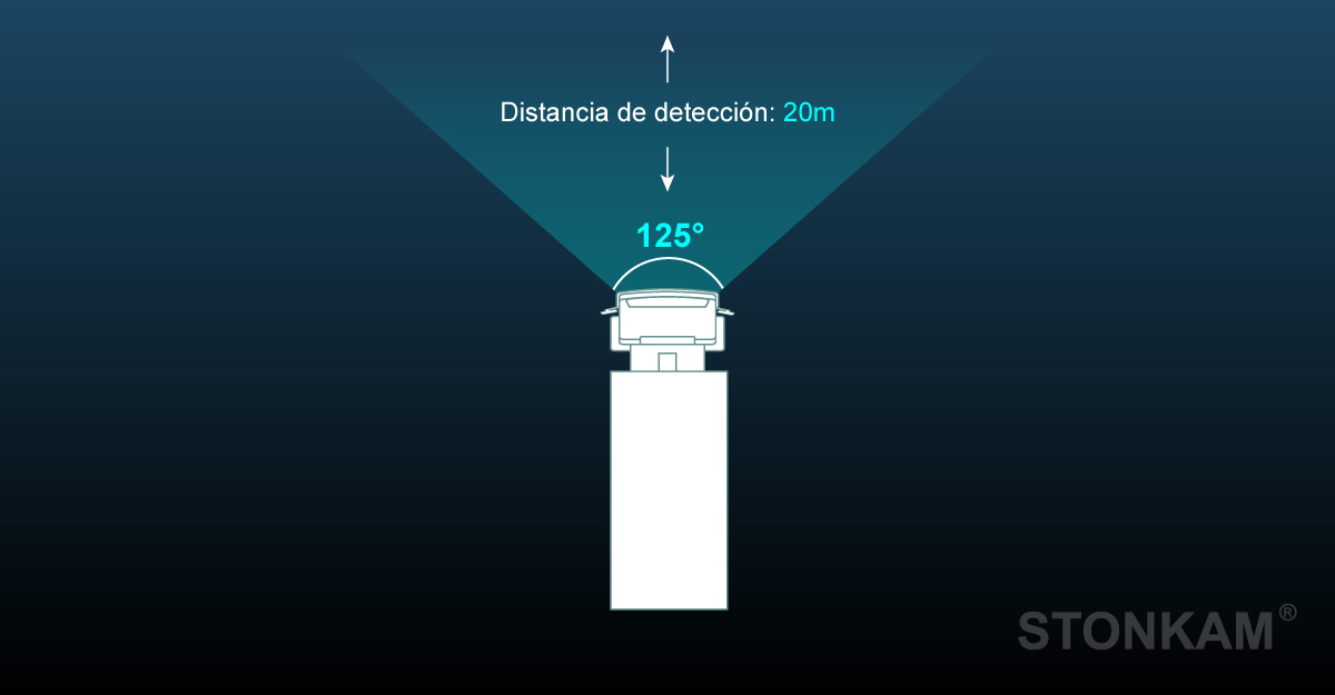 Detección sobre los puntos ciegos del vehículo