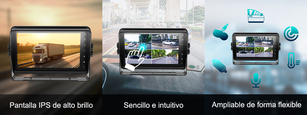 Pantalla especializada para vehículo