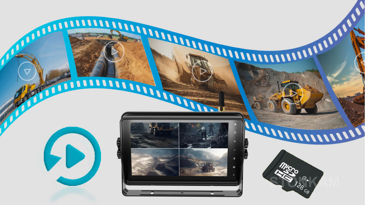 Monitor de transmisión inalámbrica para vehículos