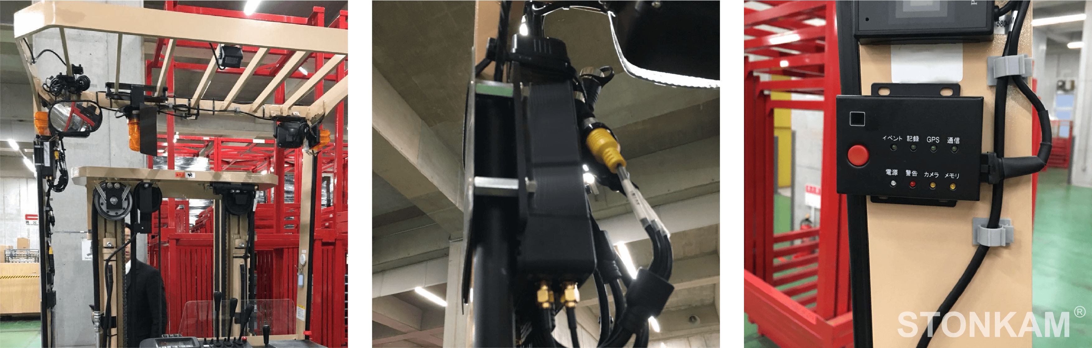 sistema de monitoreo de carretillas elevadoras