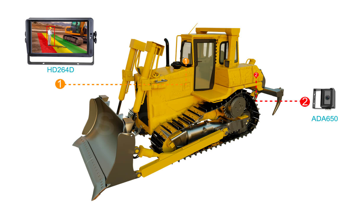 Monitoreo de los puntos ciegos de vehículos