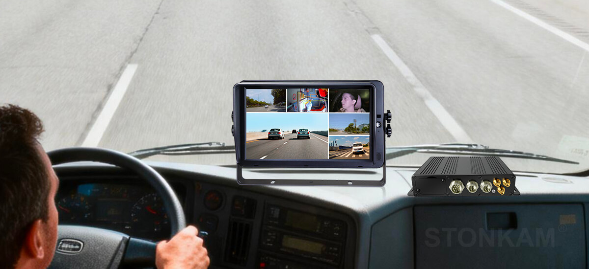 monitor de alta finición de vista dividido para coche 