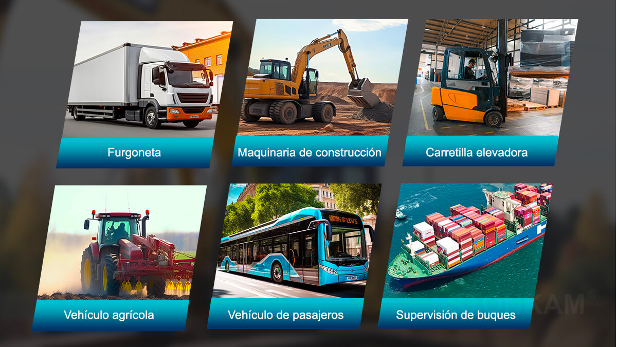 monitor de vista dividido con múltiple funciones para coche 
