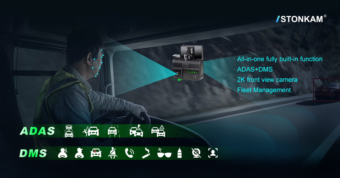 Principales funciones de la STONKAM Dashcam IA